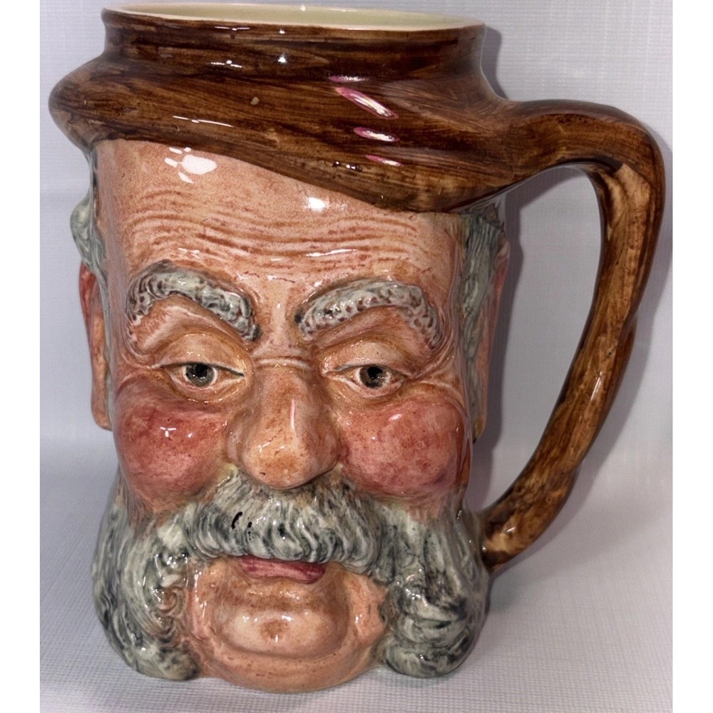 VTG Lancaster Sandland Falstaff Character Jug Toby Mug 5.5" Hand Painted England